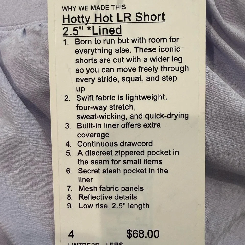 Lululemon Hotty Hot Low Rise Short 2.5” *Lined - Picture 4 of 8